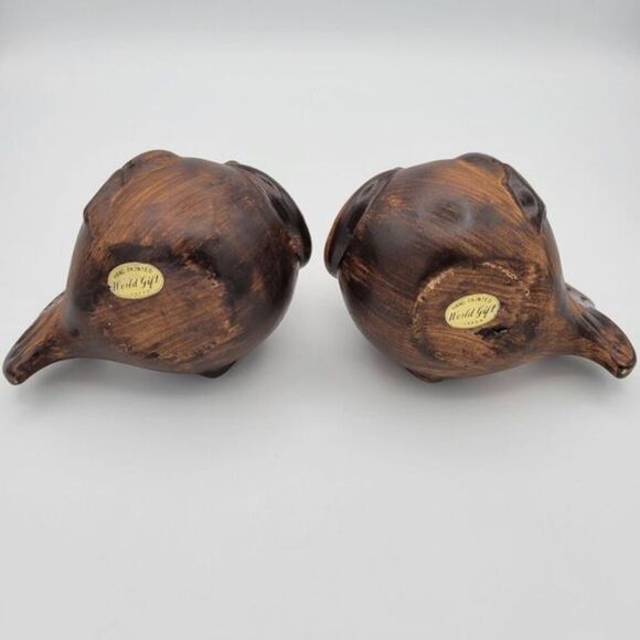 Vintage Pair of World Gift Wide Mouth Fish Trinket Dishes - Picture 4 of 12